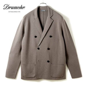 Drumohr / �h�����A�bDrumohr MODERN�E�[���~���m���u6B�_�u���j�b�g�W���P�b�g(D1D461N)�b�i�O���C�b�V���u���E���j�b �H�~ �h�����A���_�� ���y���h�J�[�f�B�K�� �_�u���u���X�g �����Y �C�^���A 