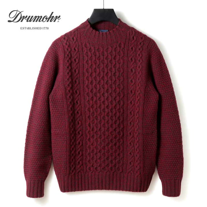 楽天市場】Drumohr / ドルモア｜スーパージーロンラムズウールミドル 