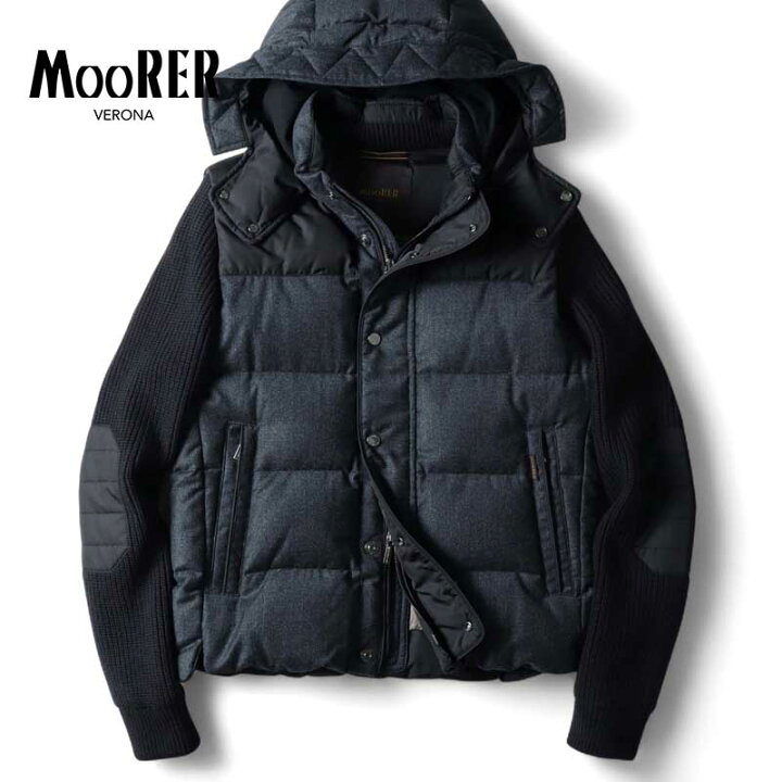 楽天市場】【50%OFF】MOORER / ムーレー｜ウールフランネル×ニット 