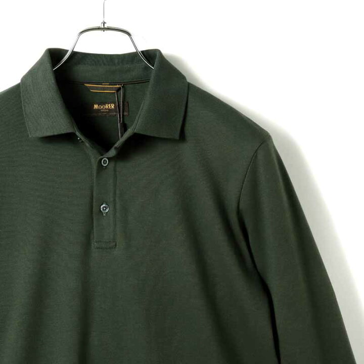 楽天市場】【60%OFF】MOORER / ムーレー｜コットンジャージー長袖リブ