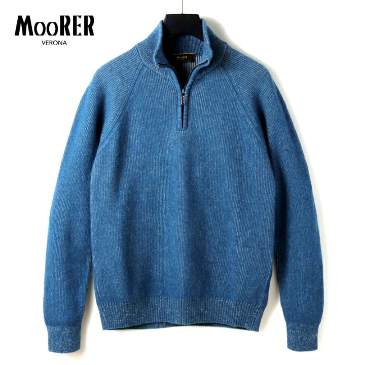 楽天市場】【60%OFF】 MOORER / ムーレー｜リブ編みウールカシミヤ 