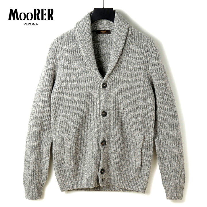 楽天市場】【60%OFF】 MOORER / ムーレー｜ウールカシミヤリブ編み 
