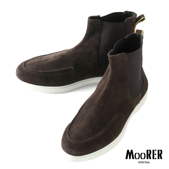 楽天市場】【60%OFF】 MOORER / ムーレー｜スエードレザーサイドゴア 