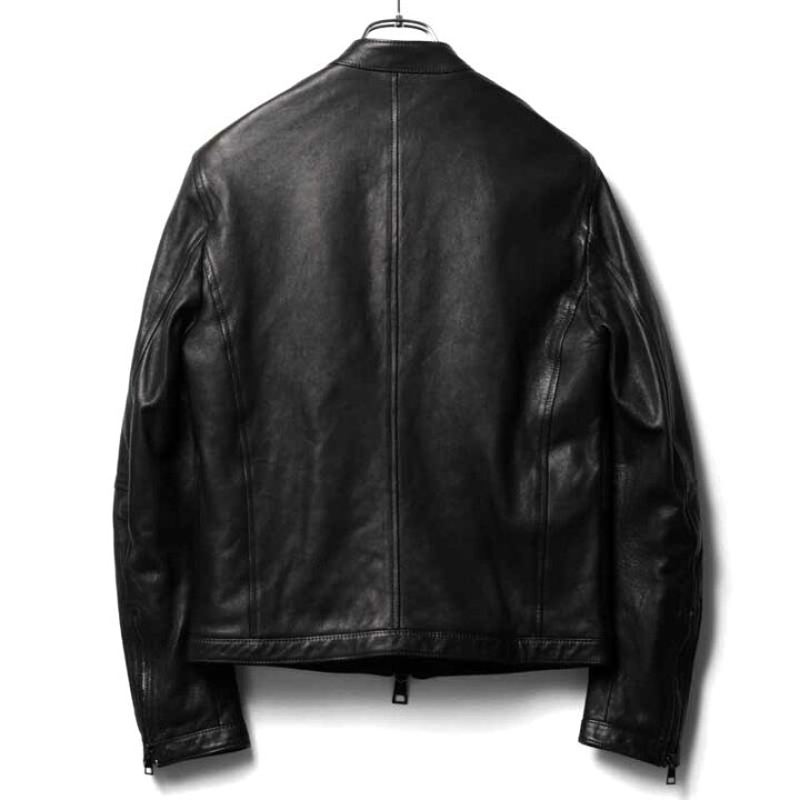 楽天市場】RUFFO / ルッフォ｜ラムナッパレザーシングルライダース 