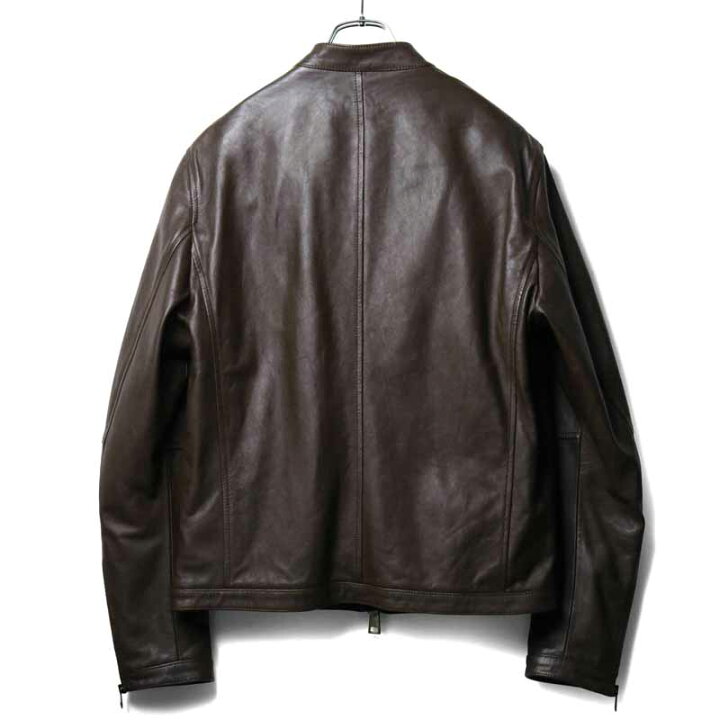 楽天市場】RUFFO / ルッフォ｜ラムナッパレザーシングルライダース 