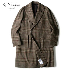 �y50%OFF�z Stile Latino / �X�e�B�����e�B�[�m�b�E�[���J�V�~���\�t�g�c�C�[�h�`�F�b�N��6B�_�u���R�[�g(AUSTRO)�b�i�u���E���x�[�W��×�u���b�N×�I�����W�j�b �H�~ �A�b�g���[�j �|���R�[�g �_�u