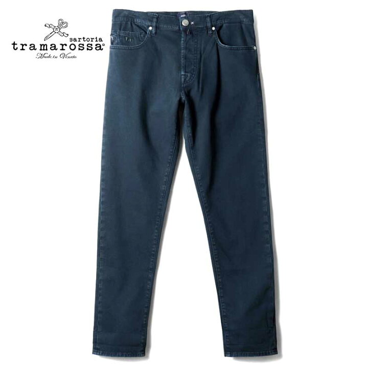 TRAMAROSSA デニムパンツ ストレッチ ダークネイビー
