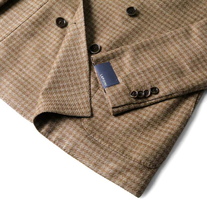 楽天市場】LARDINI / ラルディーニ｜ZEGNA製ウールシルクリネン千鳥格 