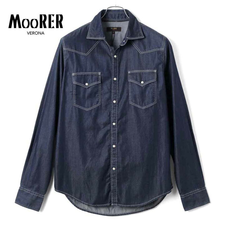楽天市場】【40%OFF】MOORER / ムーレー｜ライトオンスコットンデニム  
