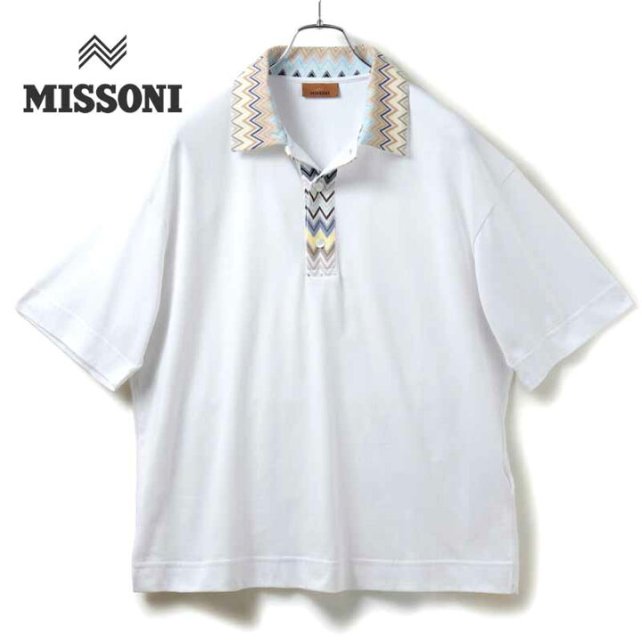 楽天市場】【50%OFF】MISSONI / ミッソーニ｜襟&前立てジグザグ柄 