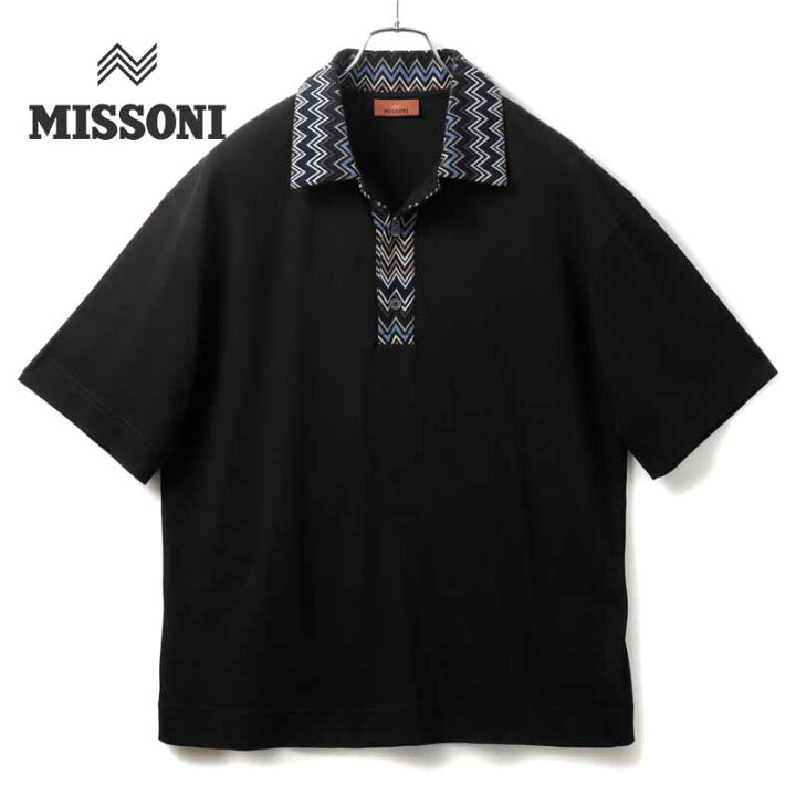 楽天市場】【50%OFF】MISSONI / ミッソーニ｜襟&前立てジグザグ柄 