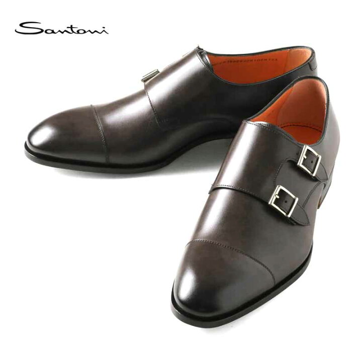 楽天市場】【45%OFF】Santoni / サントーニ｜ダブルモンクストラップ  