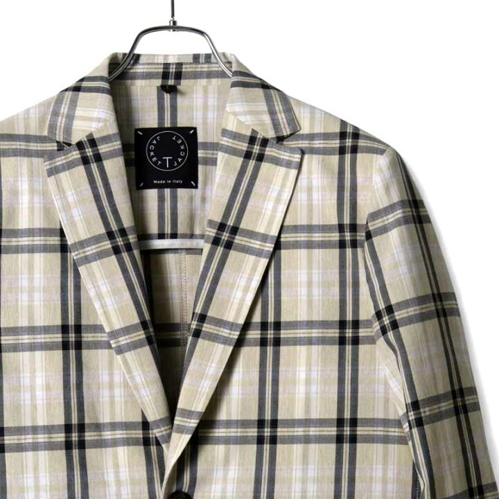 楽天市場】【50%OFF】T-JACKET / ティージャケット｜チェック柄 