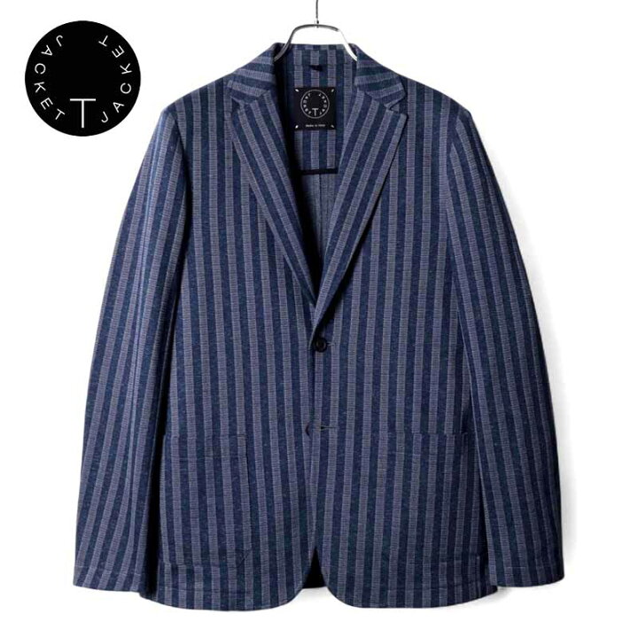 楽天市場】【50%OFF】T-JACKET / ティージャケット｜ストライプ柄