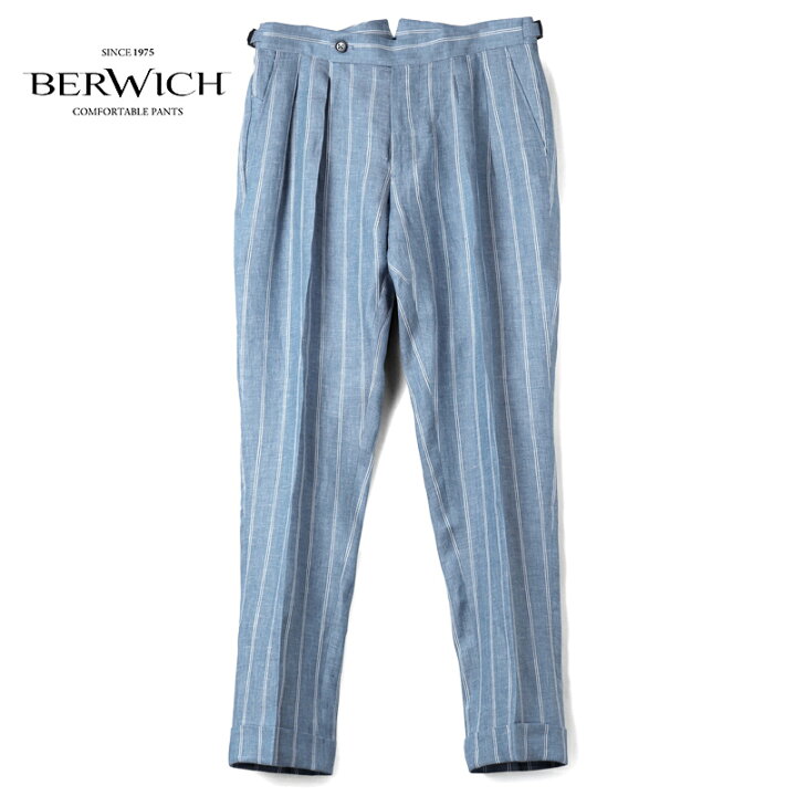 楽天市場】【30%OFF】 BERWICH / ベルウィッチ｜ストライプ柄リネン 