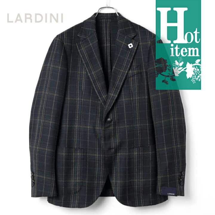 楽天市場】LARDINI / ラルディーニ｜製品染めウールリネンシルク  