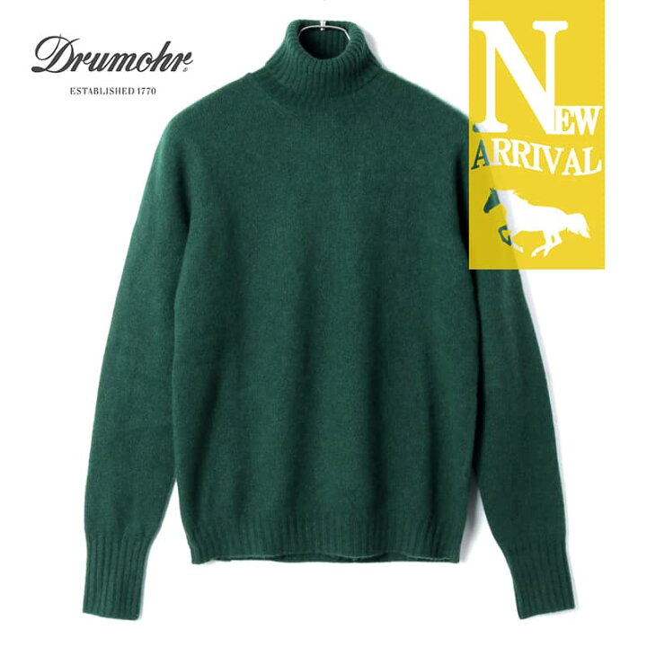 楽天市場】Drumohr / ドルモア｜Drumohr LUXURY カシミヤミドルゲージ 