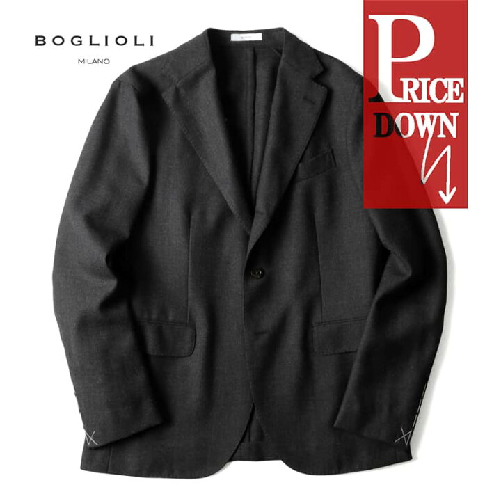 楽天市場】【50%OFF】BOGLIOLI / ボリオリ｜ウールライトフランネル段 