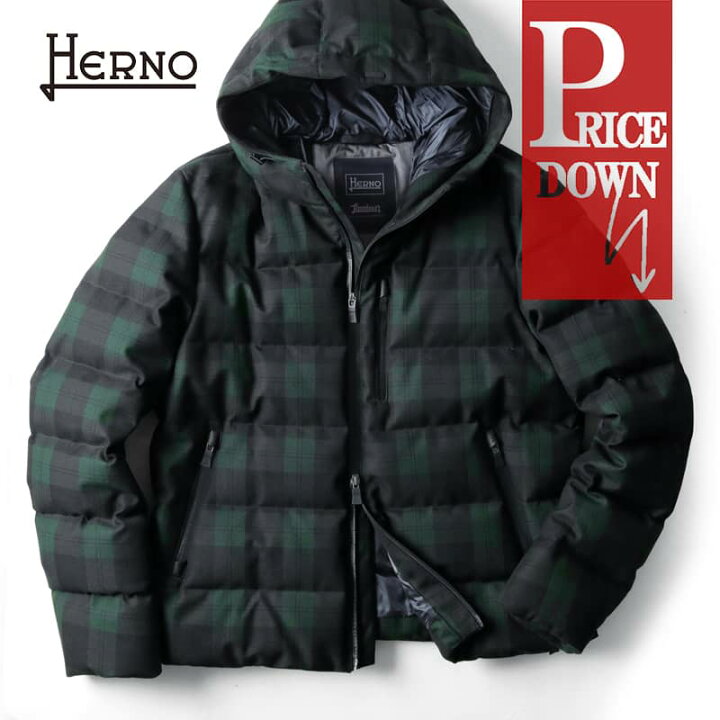 楽天市場】HERNO / ヘルノ｜防水防風透湿ウールギャバジン調ブラック 