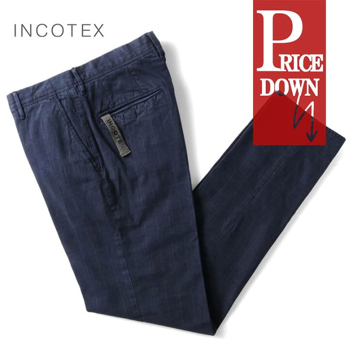 楽天市場】INCOTEX SLACKS / インコテックス スラックス｜製品染め 