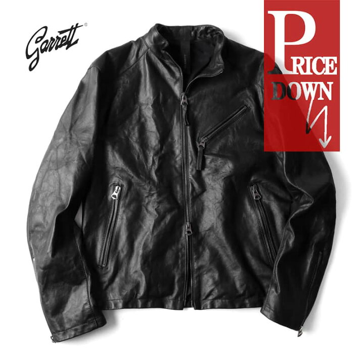 楽天市場】GARRETT / ギャレット｜ウォッシュドラムナッパレザー 