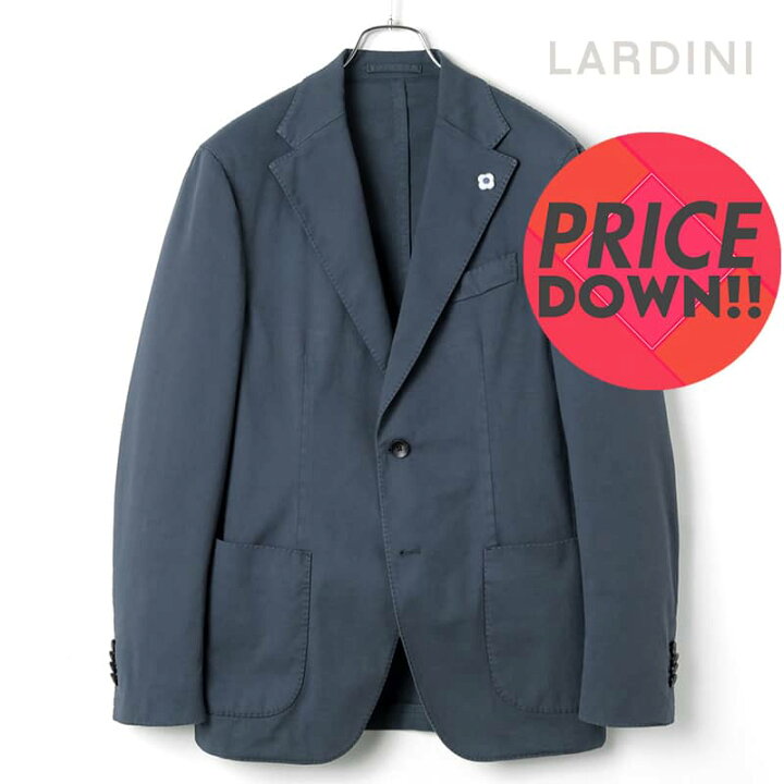 楽天市場】LARDINI / ラルディーニ｜製品染めコットンストレッチツイル 