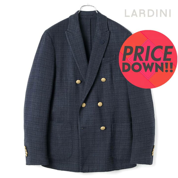 楽天市場】LARDINI / ラルディーニ｜製品染めウールシルクジャカード6B 