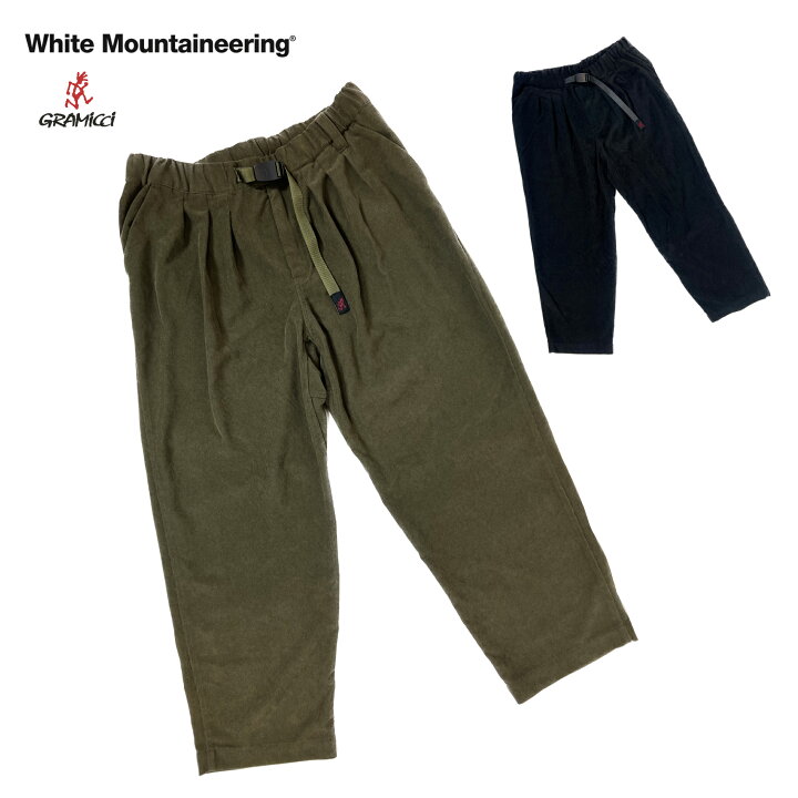 楽天市場】White Mountaineering × GRAMICCI / Corduroy Wide Tapered 