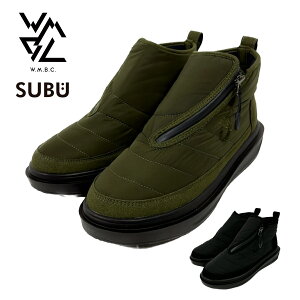 White Mountaineering × SUBU / ZIP UP BOOTS �z���C�g�}�E���e�j�A�����O×�X�u �W�v�A�b�v�u�[�c