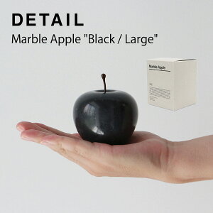 DETAIL / Marble Apple "Black / Large" fBeB[ }[uAbv gubN / [Wh
