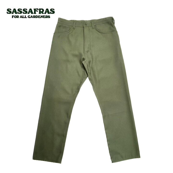 楽天市場】SASSAFRAS / Gardening At Night Pants ササフラス 