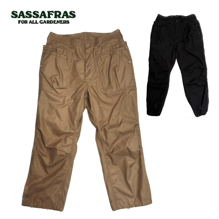 楽天市場】SASSAFRAS / Overgrown Hicker Pants ササフラス オーバー  