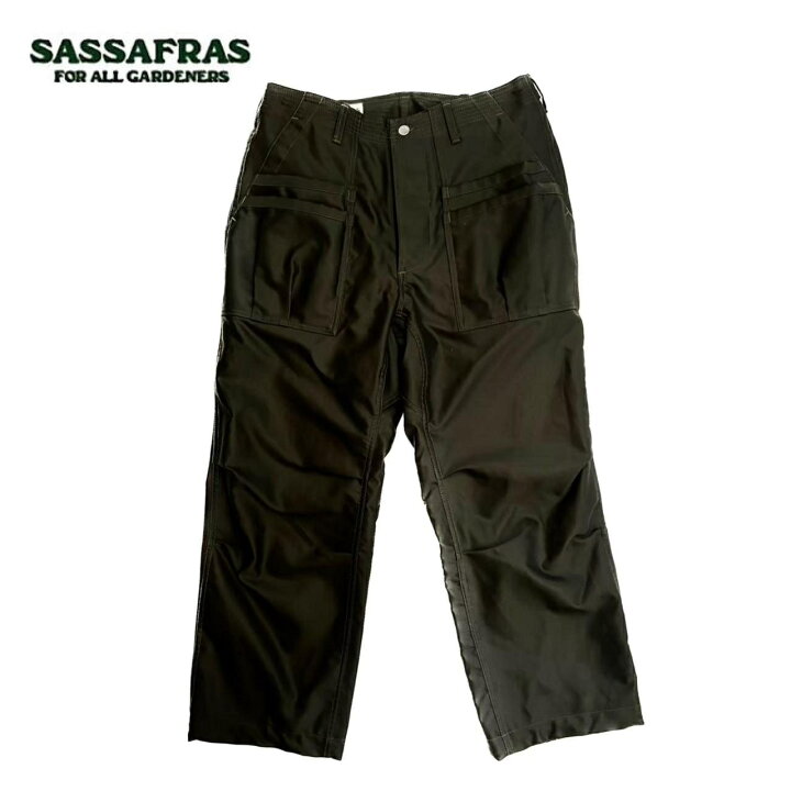 楽天市場】SASSAFRAS / Overgrown Fatigue Pants ササフラス オーバー 