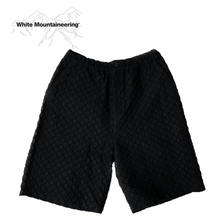 楽天市場】White Mountaineering / PARQUET PATTERN JACQUARD WIDE 