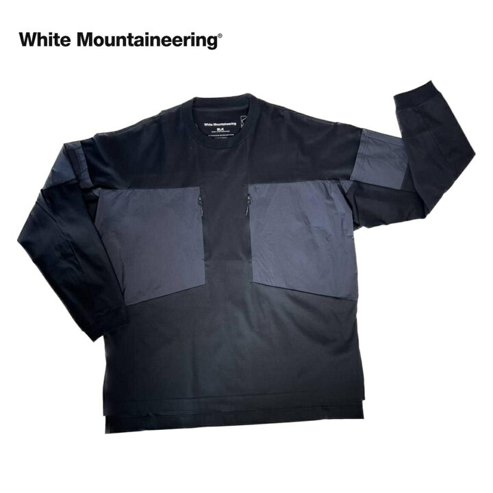 楽天市場】White Mountaineering / LONG YORK SLEEVE T-SHIRT ホワイト 