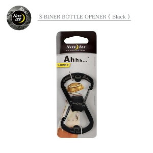 NITEIZE / S-BINER BOTTLE OPENER (black) iCgACY GXri[ {gI[vi[ ubN