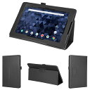wisers KYOCERA 京セラ KC-T302DT/ZU 10.1 インチ タブレット 専用 ケース カバー [2021 年 新型] 全2色 ブラック・ダークブルー
