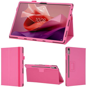 wisers �^�b�`�y�� �ی�t�B�����t�� �^�u���b�g�P�[�X Lenovo Tab P12 12.7�C���` ��p �P�[�X �J�o�[ [2023 �N �V�^] �S6�F �u���b�N �_�[�N�u���[ �X�J�C�u���[ �s���N �I�����W �S�[���h