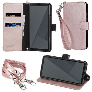 wisers Xperia 10 VII SO-52F SOG16 XQ-FE44 �P�[�X �蒠�^ �X�}�z�P�[�X �Ή� ( �J�[�h�z���_�[ / �X�^���h�@�\�t�� ) �X�g���b�v 2��t�� ( �n���h�X�g���b�v / �l�b�N�X�g���b�v ) 2025�N �V�^ �S3�F �u���b