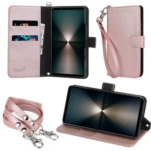 wisers Xperia 1 VI SO-51E SOG13 A401SO �P�[�X �蒠�^ �X�}�z�P�[�X �Ή� ( �J�[�h�z���_�[ / �X�^���h�@�\�t�� ) �X�g���b�v 2��t�� ( �n���h�X�g���b�v / �l�b�N�X�g���b�v ) 2024�N �V�^ �S4�F �u���b�N