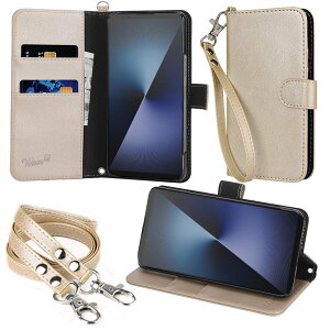 wisers Xperia 1 VII SO-51F SOG15 A501SO XQ-FS44 �P�[�X �蒠�^ �X�}�z�P�[�X �Ή� ( �J�[�h�z���_�[ / �X�^���h�@�\�t�� ) �X�g���b�v 2��t�� ( �n���h�X�g���b�v / �l�b�N�X�g���b�v ) 2025�N �V�^ �S4�F �u