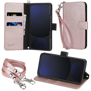 wisers Galaxy S24 FE �P�[�X �蒠�^ �X�}�z�P�[�X �Ή� ( �J�[�h�z���_�[ / �X�^���h�@�\�t�� ) �X�g���b�v 2��t�� ( �n���h�X�g���b�v / �l�b�N�X�g���b�v ) 2024�N �V�^ �S4�F �u���b�N�E�_�[�N�u��