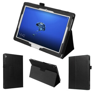 �y�^�b�`�y�� �t�B�����t�z wisers Huawei Mediapad M3 Lite 10 wp [2017 �N �V�^] [2018 �N �V�^] 10.1�C���` �^�u���b�g ��p �P�[�X �J�o�[ �S10�F �u���b�N �z���C�g �_�[�N�u���[ �X�J�C�u���[ �s���N ��
