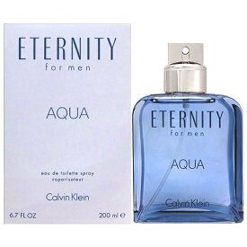 【18日P5・最大1,000円offクーポン】カルバン クライン CALVIN KLEIN エタニティ アクア フォーメン EDT SP 200ml 【あす楽対応_14時まで】【香水 ギフト メンズ レディース】【人気 ブランド ギフト 誕生日 プレゼント】