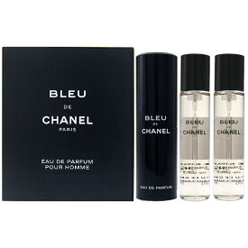 【最大1,000円offクーポン】シャネル CHANEL ブルー ドゥ シャネル オードパルファム トラベルスプレー EDP SP 20ml×3セット【送料無料】【EARTH】CHANEL BLEU DE CHANEL EDP TRAVEL SPRAY【あす楽対応_お休み中】【香水 レディース】【香水 人気 ブランド ギフト 誕生日】