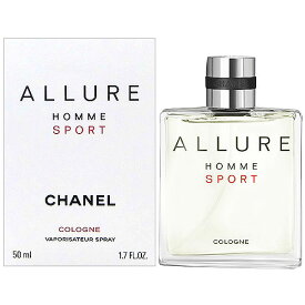 【1日P10・最大1,000円offクーポン】シャネル CHANEL アリュール オム スポーツ コローニュ EDT SP 50ml【送料無料】CHANEL ALLURE HOMME SPORT COLOGNE 【あす楽対応_お休み中】【香水 ギフト メンズ】【人気 ブランド ギフト 誕生日 プレゼント】