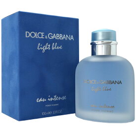P2倍・最大1000円offクーポン ドルチェ＆ガッバーナ DOLCE＆GABBANA ライトブルー オーインテンス プールオム EDP SP 100ml Light Blue Eau Intense Pour Homme【当日発送_14時まで】【香水 ギフト メンズ】