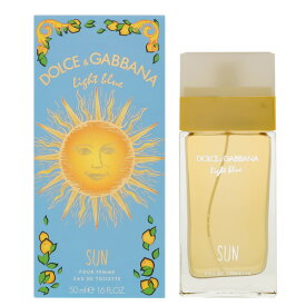 【最大1,000円offクーポン】ドルチェ＆ガッバーナ DOLCE＆GABBANA ライトブルー サン EDT SP 50ml LIGHT BLUE SUN【あす楽対応_14時まで】【香水 レディース】【人気 ブランド ギフト 誕生日 プレゼント】