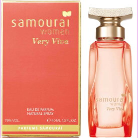 【25日P10・最大1,000円offクーポン】サムライ SAMOURAI サムライウーマン ベリービバ EDP SP 40ml【あす楽対応_14時まで】【香水 レディース】