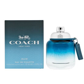 【最大P7倍+3倍・最大1500円OFFクーポン】 コーチ COACH コーチ マン ブルー EDT SP 40ml MAN BLUE【当日発送_お休み中】【香水 メンズ】